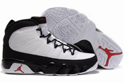 Jordan 9 White/Black/Red